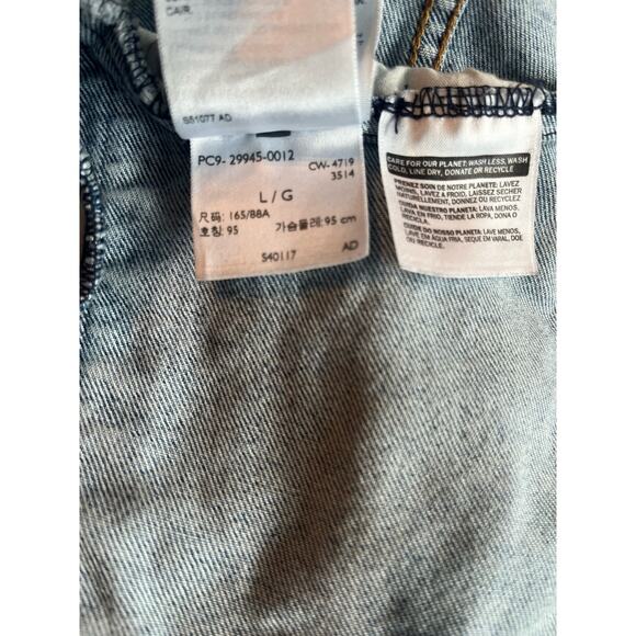 Levi Strauss & CO red tag jean jacket Women’s Large - Picture 13 of 13